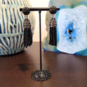 BaubleBar Beaded Tassle Earrings